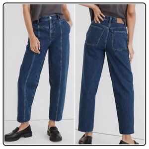 NWT Madewell Balloon Jeans in Sanford Wash